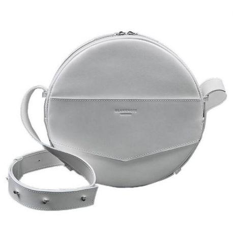 Женская кожаная сумка-рюкзак Maxi (белая)