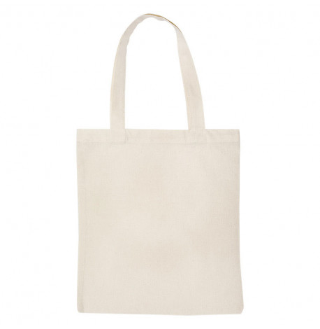 Белая эко сумка-шопер, 100% хлопок