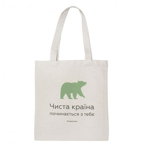 Еко сумка-шопер "Чиста країна"