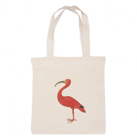 Эко сумка-шопер "Красный Ибис"