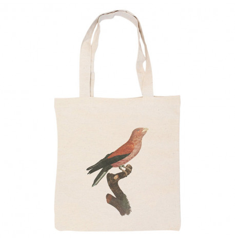 Еко сумка-шопер "Фіолетова сизоворонка"