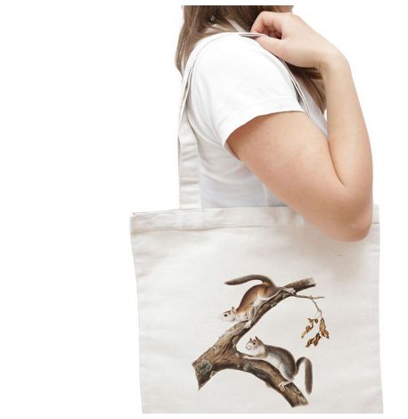 Еко сумка-шопер "Пухнаста білка”