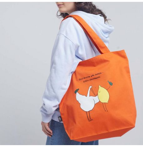 Сумка-шоппер з Гусьом "Лімончелло" L