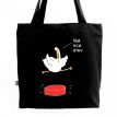 Сумка-шоппер с Гусем "Ща всьо рішу" L