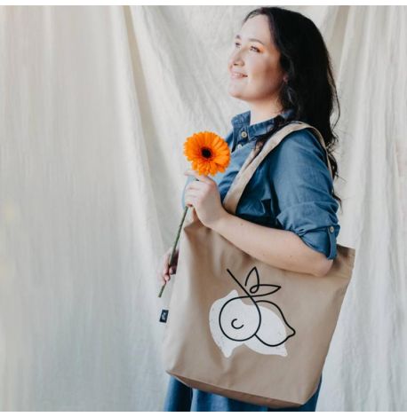 Еко-сумка "Лимони" L