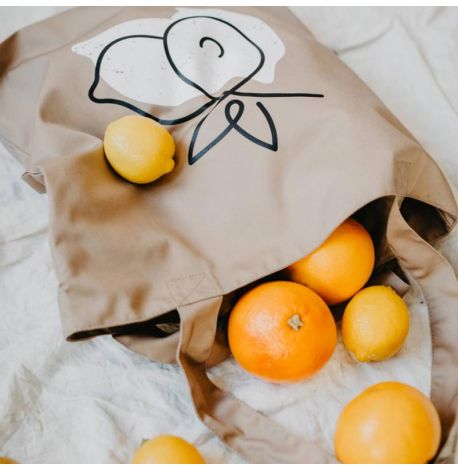 Еко-сумка "Лимони" L