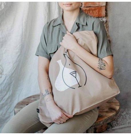 Эко-сумка шоппер WINE XXL