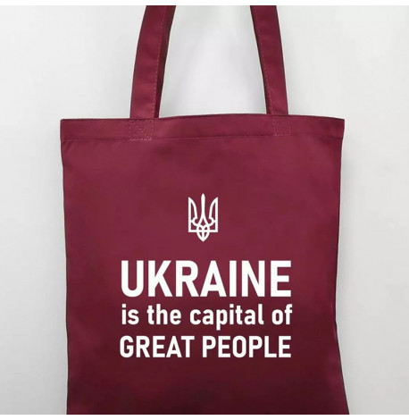 Еко сумка Market Ukraine is the capital of great people