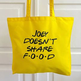 Еко сумка Market MAXI Joey doesn't share food (серіал Friends)