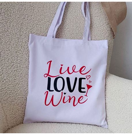 Еко сумка Market Live Love Wine