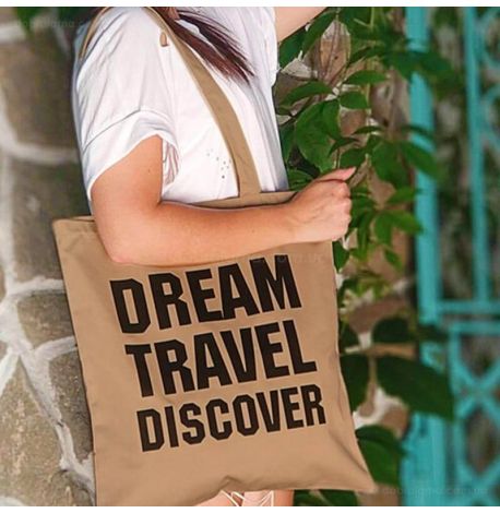Еко сумка Market Dream Travel Discover