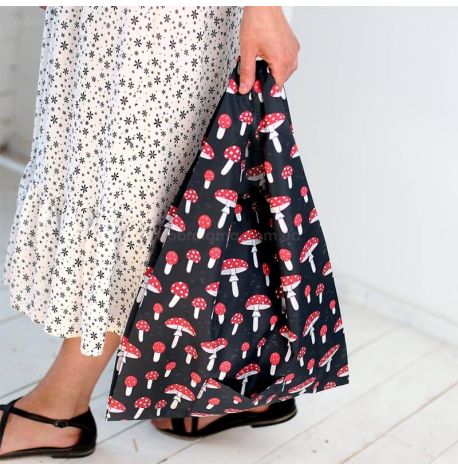 Складна сумка для покупок «Мухомори»