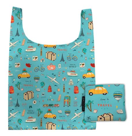 Складная сумка для покупок «Путешествия»