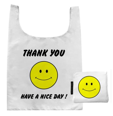 Складна сумка для покупок «Смайл»