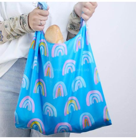 Складна сумка для покупок «Веселка»