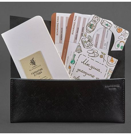 Шкіряний тревел-кейс Voyager Blackwood 1.2 (чорний)