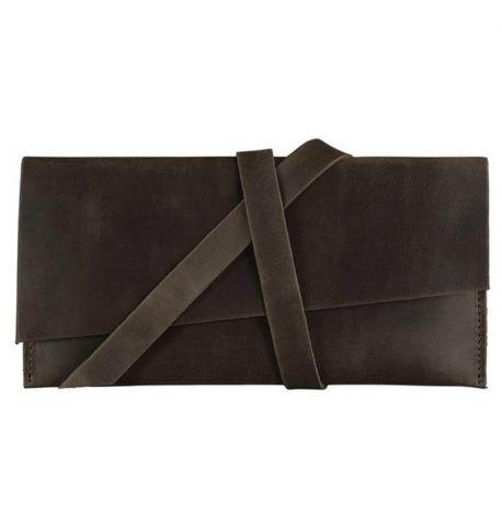 Кожаный тревел-кейс 1.2 (темно-коричневый)