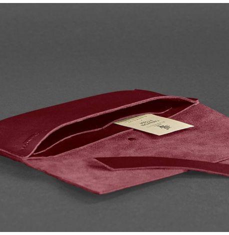 Шкіряний тревел-кейс Voyager 1.2 (бордовий)