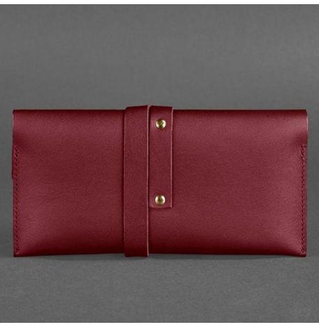 Шкіряний тревел-кейс Voyager 1.2 (бордовий)