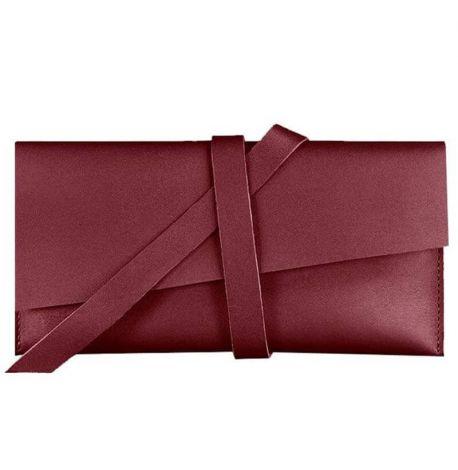 Шкіряний тревел-кейс Voyager 1.2 (бордовий)