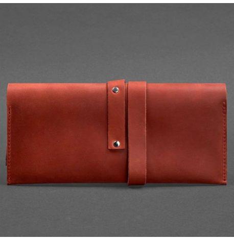 Шкіряний тревел-кейс Voyager 1.0 (кораловий)