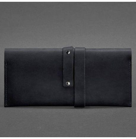 Шкіряний тревел-кейс (темно-синій) шкіра Crazy Horse