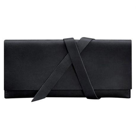 Шкіряний тревел-кейс (темно-синій) шкіра Crazy Horse