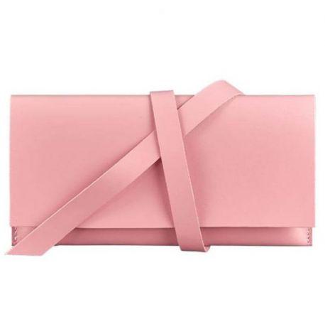 Кожаный тревел-кейс Voyager 1.0 (розовый)