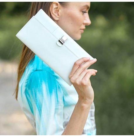 Кожаный тревел-кейс Journey 2.0 (белый)