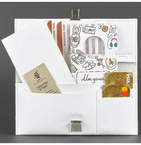 Кожаный тревел-кейс Journey 2.0 (белый)