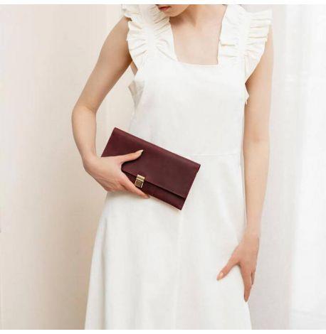 Шкіряний тревел-кейс Journey 2.0 (бордовий) шкіра Crazy Horse