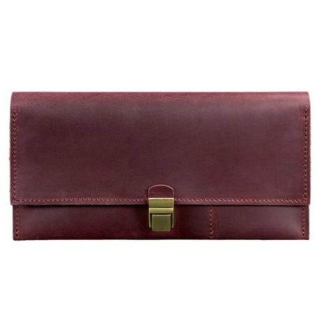 Шкіряний тревел-кейс Journey 2.0 (бордовий) шкіра Crazy Horse