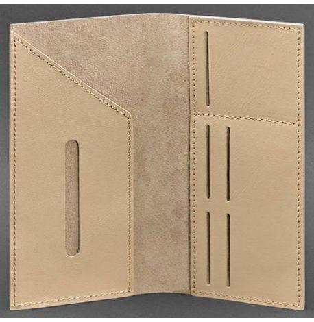 Шкіряний тревел-кейс 3.1 (бежевий)