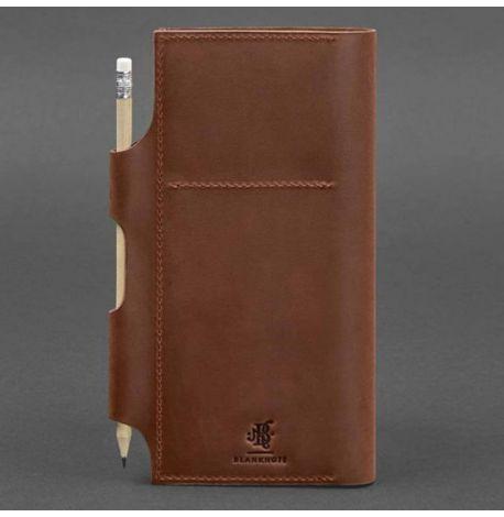 Шкіряний тревел-кейс 3.0 з мандалою (світло-коричневий) шкіра Crazy Horse