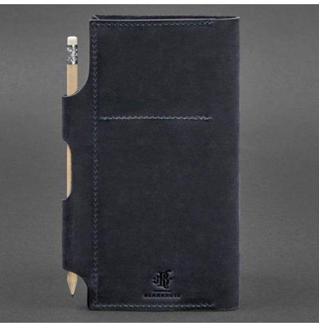 Шкіряний тревел-кейс 3.0 (темно-синій) шкіра Crazy Horse