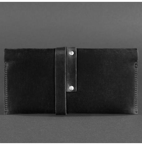 Шкіряний тревел-кейс Voyager 1.2 (чорний) шкіра Crazy Horse