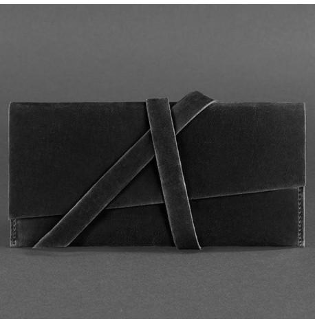 Шкіряний тревел-кейс Voyager 1.2 (чорний) шкіра Crazy Horse