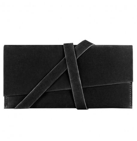 Шкіряний тревел-кейс Voyager 1.2 (чорний) шкіра Crazy Horse