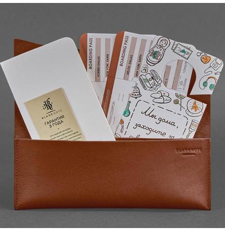 Шкіряний тревел-кейс Voyager 1.2 (світло-коричневий)