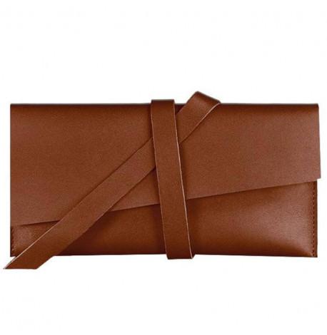 Шкіряний тревел-кейс Voyager 1.2 (світло-коричневий)