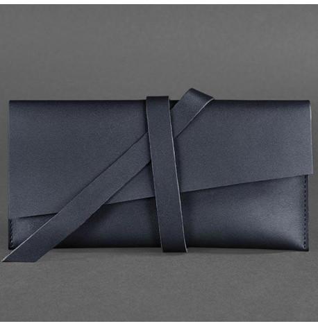 Кожаный тревел-кейс Voyager 1.2 (темно-синий) кожа Krast