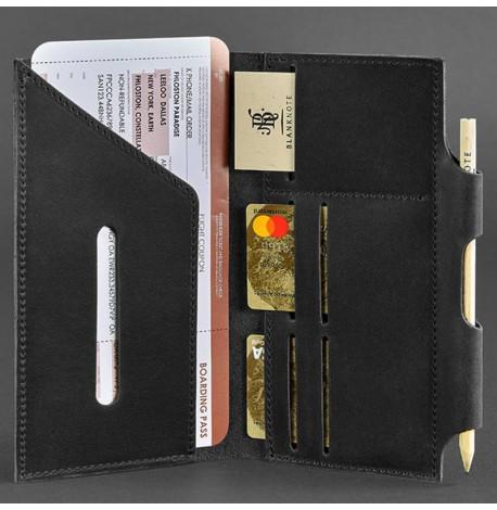 Шкіряний тревел-кейс 3.0 (чорний) шкіра Crazy Horse