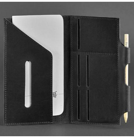 Шкіряний тревел-кейс 3.0 (чорний) шкіра Crazy Horse