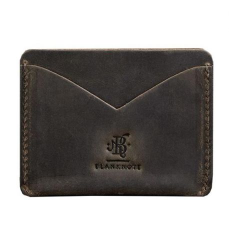 Шкіряна візитниця 5.0 "Слім. Горіх"