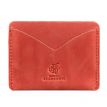 Кожаная визитница 5.0 "Слим. Коралл"