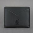 Кожаная визитница 5.0 "Слим. Графит" (черный)