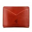 Шкіряна візитниця 5.0 "Слім. Коньяк"