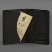 Шкіряна візитниця 6.0 "Карбон Графіт"