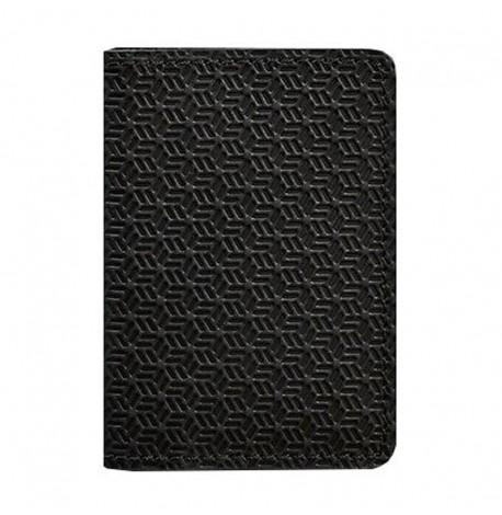 Шкіряна візитниця 6.0 "Карбон Графіт"