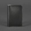 Кожаная визитница 6.0 "Графит" (черный)